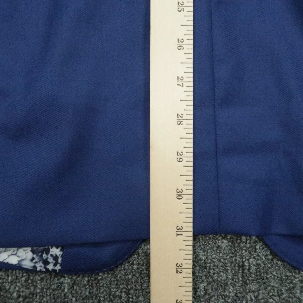 Indochino Blazer Mens 38R Blue Single Breasted Wool Cashmere Luxury Jacket NWT‎